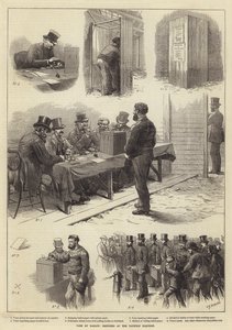 Vote by Ballot, Sketches at the Taunton Election by Charles J. Staniland